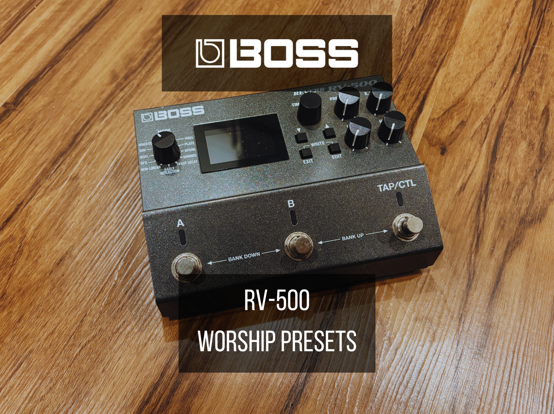 BOSS RV-500 PRESET PACK – Colin Ross Music BOSS RV-500 PRESET PACK – Colin Ross Music